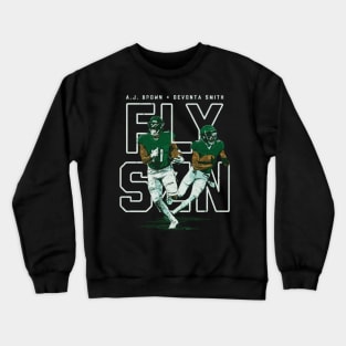 A.J. Brown & DeVonta Smith Philadelphia Fly SZN Crewneck Sweatshirt